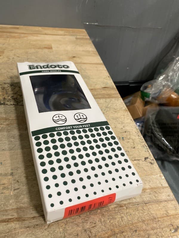 Endoto Cork Footbed for Birkenstock Super Birki Clog, Replacement Kork Insoles I - Thumbnail 2