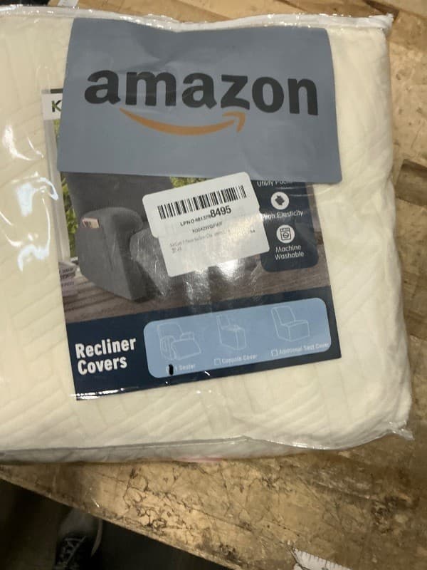 KinCam Recliner Covers, Stretch Reclining Chair Covers, Recliner Sofa Slipcovers - Thumbnail 2