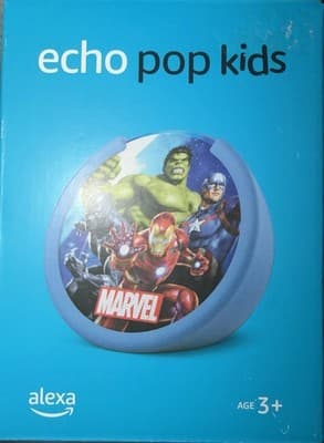 Amazon Echo Pop Kids Smart Speaker with Alexa Marvel's Avengers/Ay - Image 1