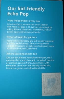 Amazon Echo Pop Kids Smart Speaker with Alexa Marvel's Avengers/Ay - Thumbnail 3