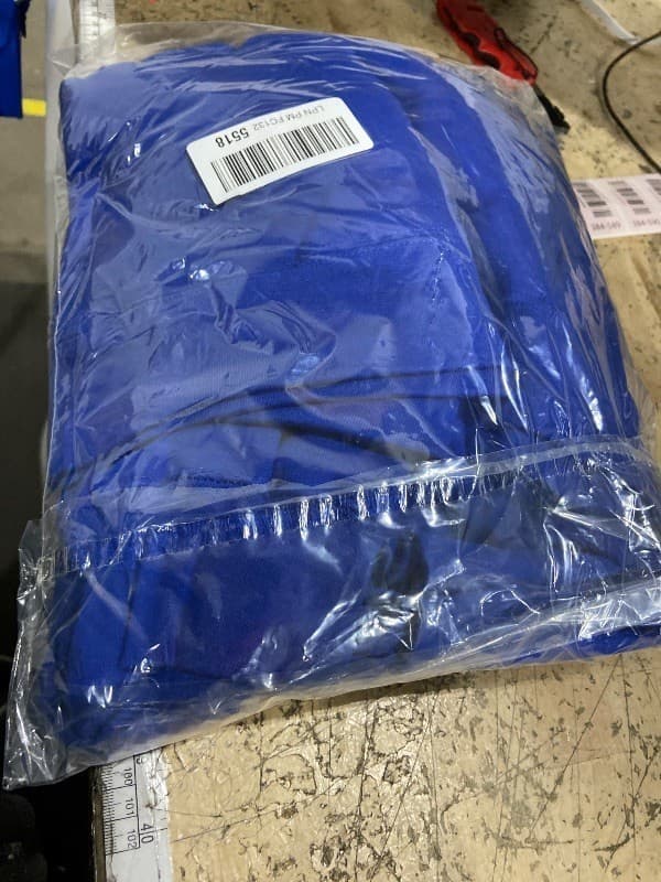 Vintage Rams High School Go Rams Pride Heart Pullover Hoodie XL COME BLUE - Thumbnail 2