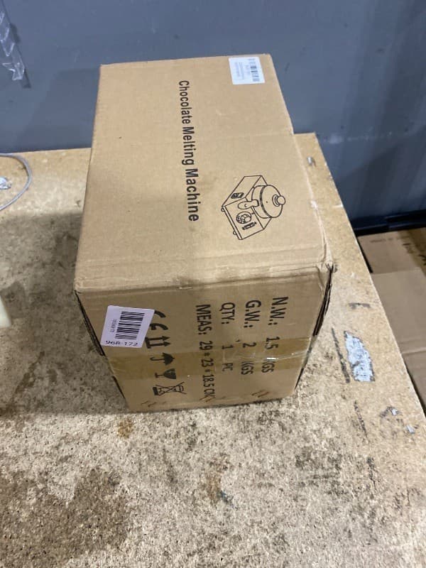 WICHEMI Chocolate Melting Pot Chocolate Tempering Machine Commercial Electric Ch - Thumbnail 3