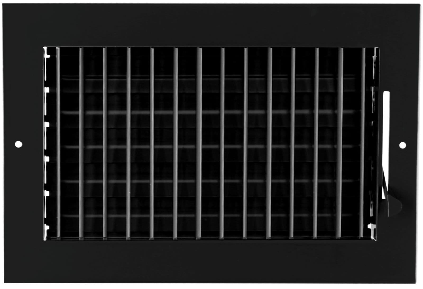 10"w X 6"h Adjustable AIR Supply Diffuser - HVAC Vent Cover Sidewall or Ceiling - Image 1