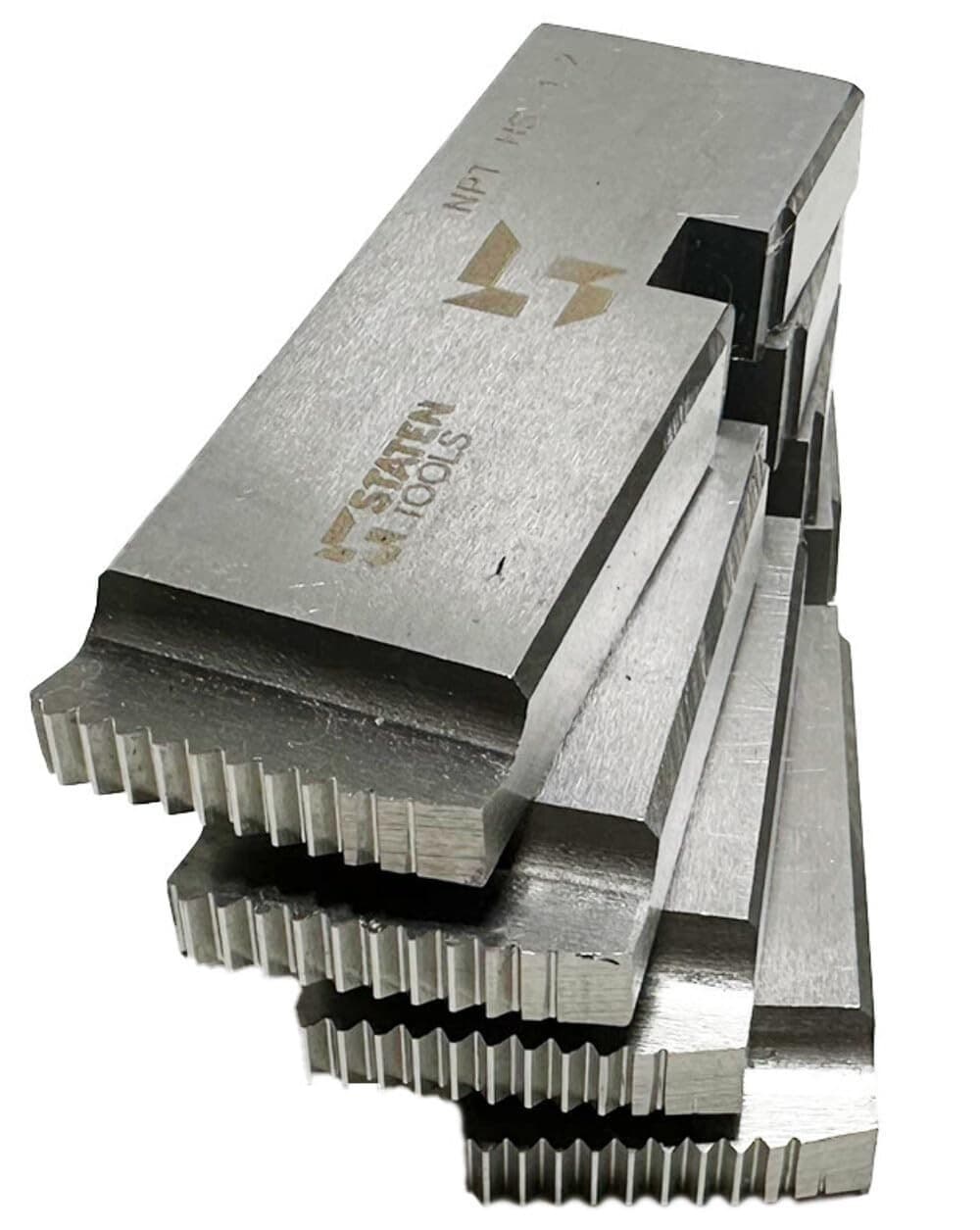 Staten Tools NPT Universal 47770 1/2�-3/4�Hardened steel Pipe Dies fits RIDGID 8 - Image 1