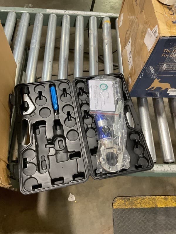 Delgada Copper Propress Tool Hydraulic Copper Pipe Crimping Tool with 1/2" 3/4" - Thumbnail 2