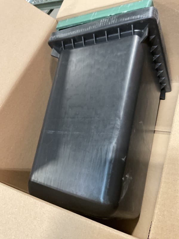 Catch Basin for Drainage with Fiber Glass Grate 17x17x24 inch Large Drainage - Thumbnail 2