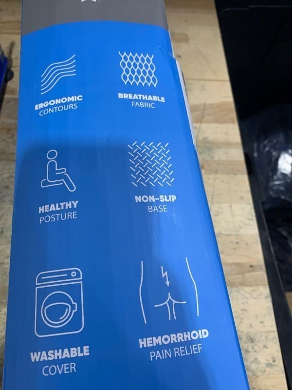 5 stars united donut pillow orthopedic w/ memory foam and for pain relief - Thumbnail 2