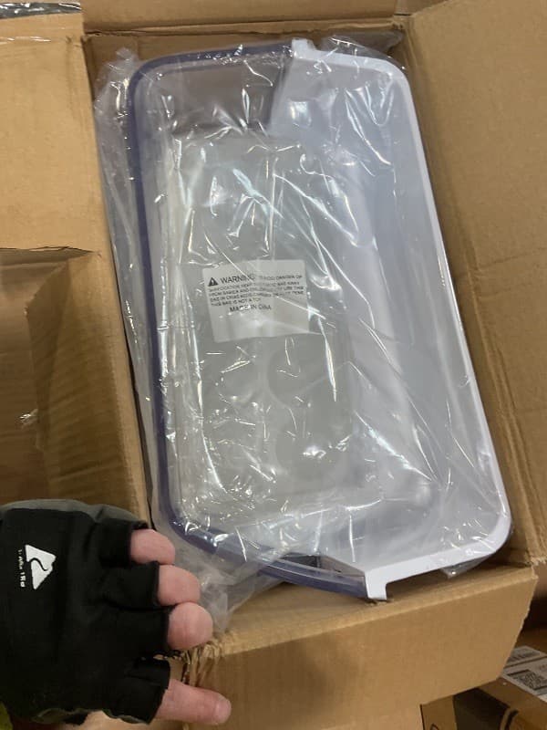 2 PACK DA97-12650A Refrigerator Door Shelf Bin (Right) fit for Sam-sung Refriger - Thumbnail 2