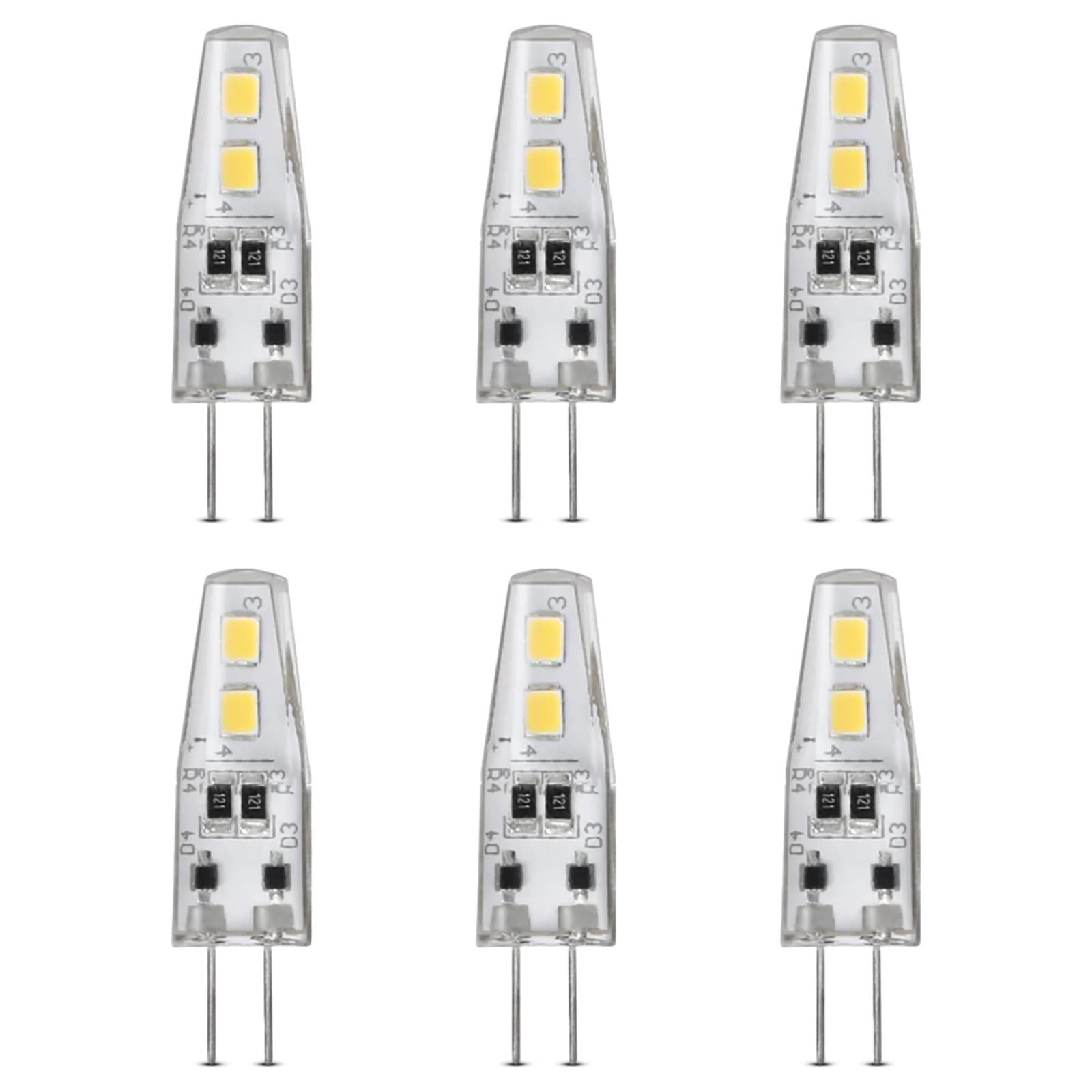 Feit Electric G4 LED Bulb, Dimmable, 10 Watt Equivalent, 12 Volts, 3000K Warm Wh - Image 1