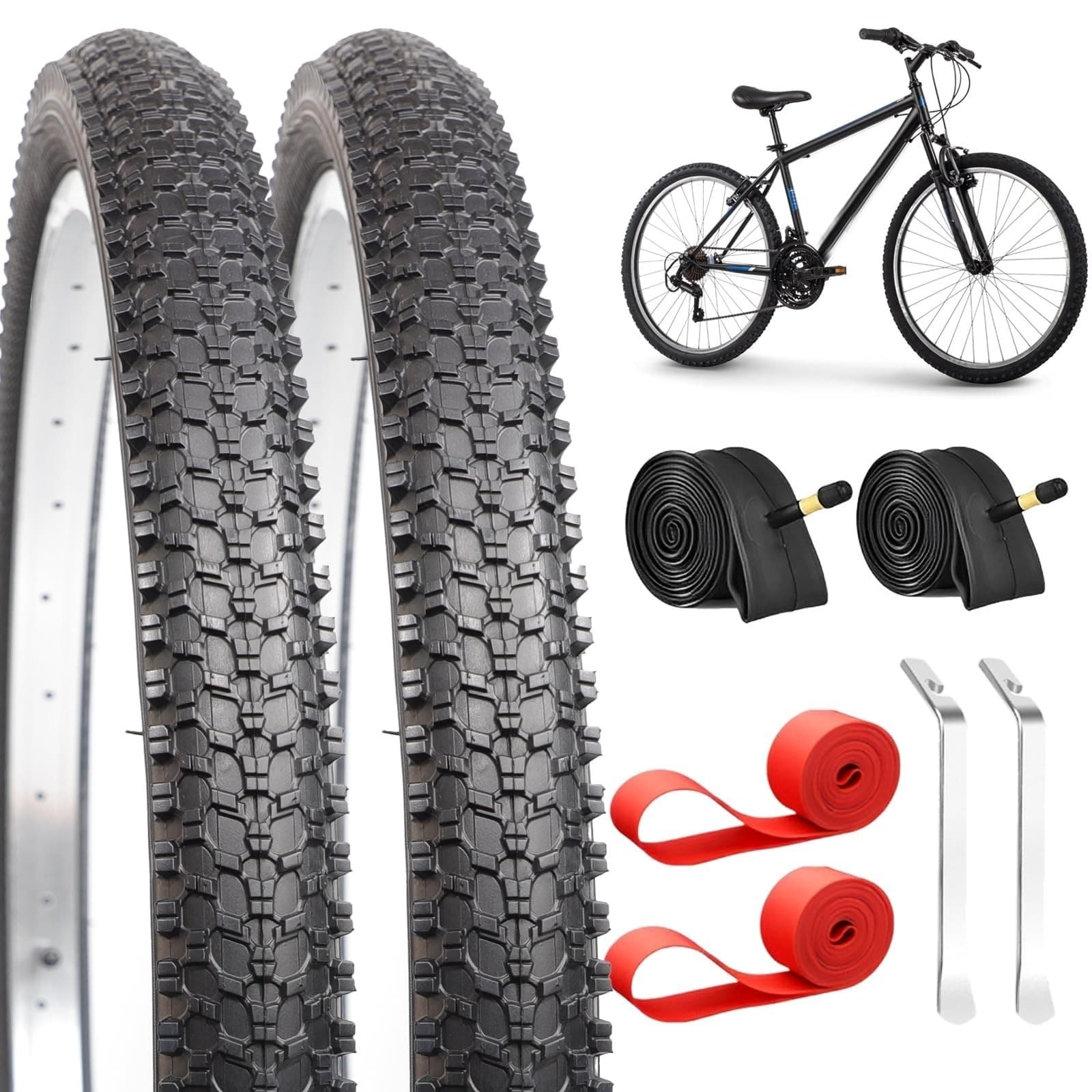 26x1.95 Mountain Bike Tire Set (ETRTO 54-559) - 2-Pack Folding High-Performance - Image 1