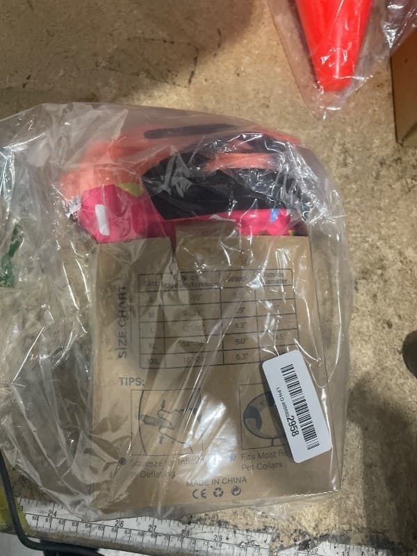 Supet Raised Inflatable Dog Cone Collar to Stop Licking, Soft Dog Cone Alternati - Thumbnail 2