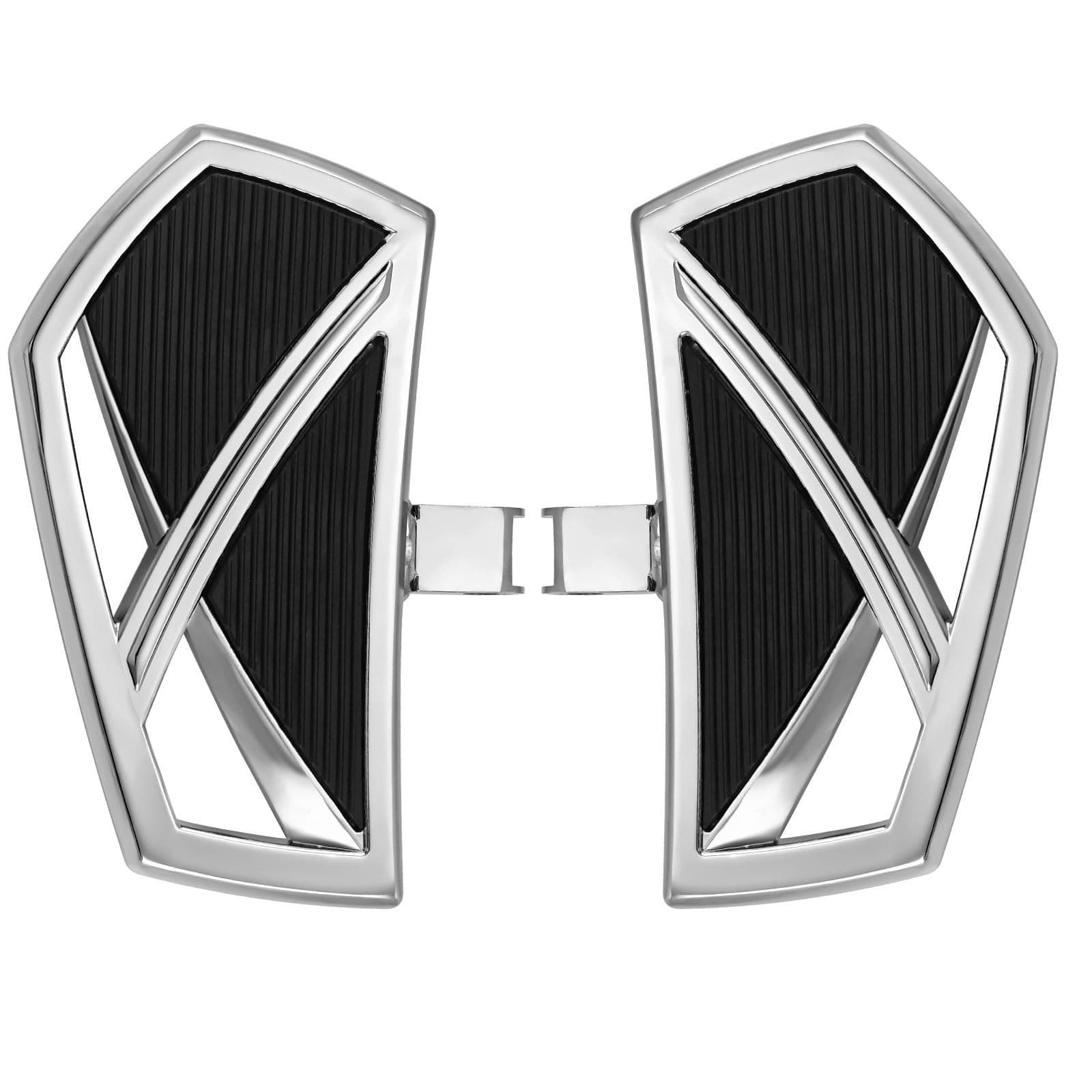 Motorcycle Front Highway Foot Pegs Pedal Rests Mini Boards Floorboards For Honda - Image 1