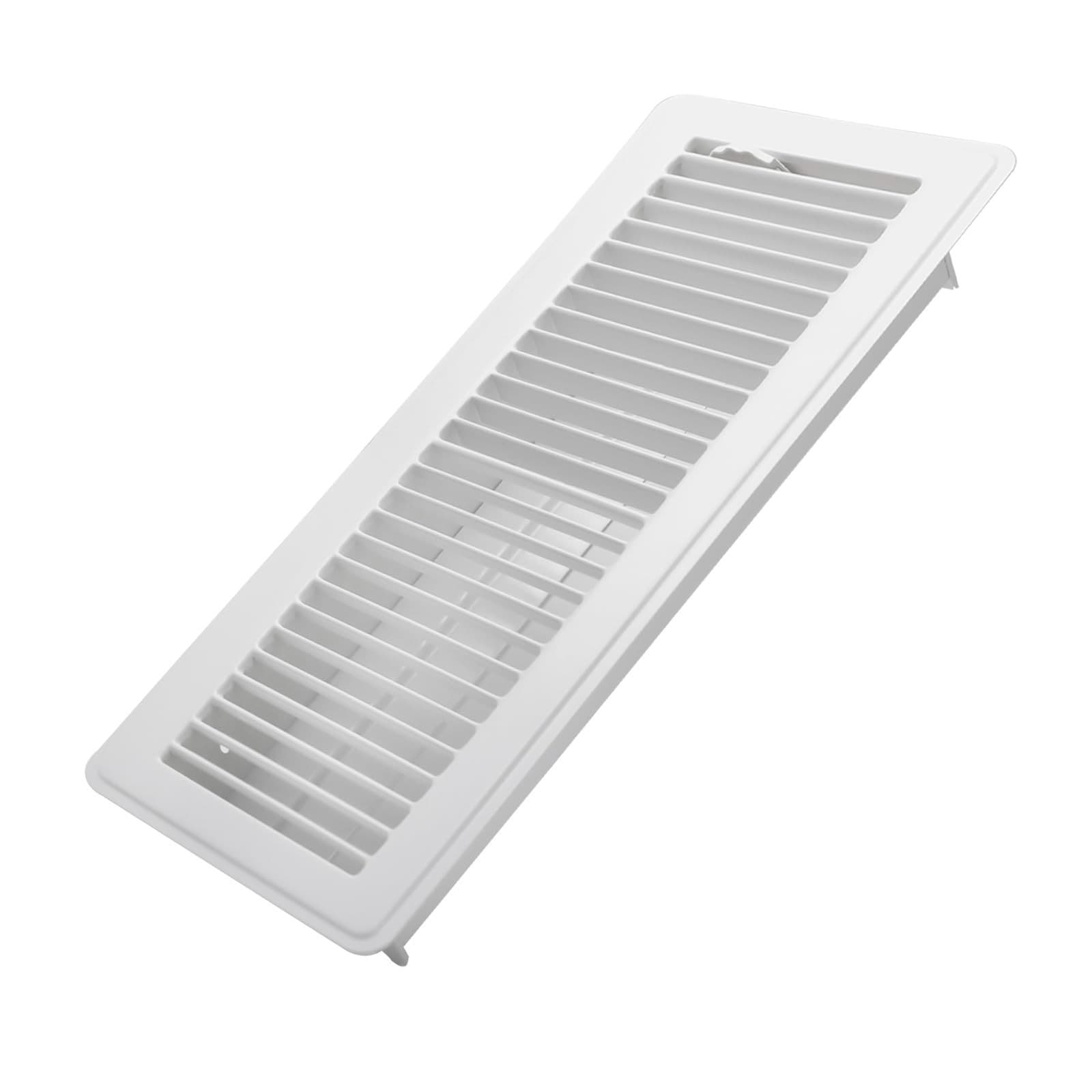 4" x 10" Floor Register - Heavy Duty Steel Walkable Floor Vents - Easy Adjust Ai - Image 1