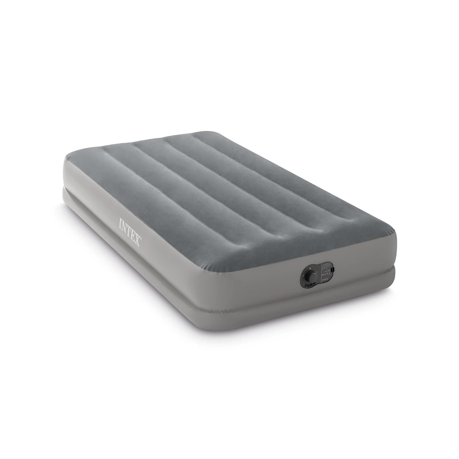 Intex 64112E Dura-Beam Standard Prestige Air Mattress: Fiber-Tech � Twin Size � - Image 1