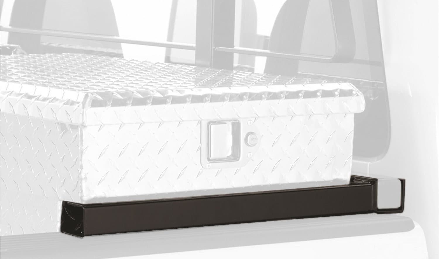 RealTruck BACKRACK Hardware Kit for use w/ 31" Toolbox, Black, No Drill | 30119T - Image 1