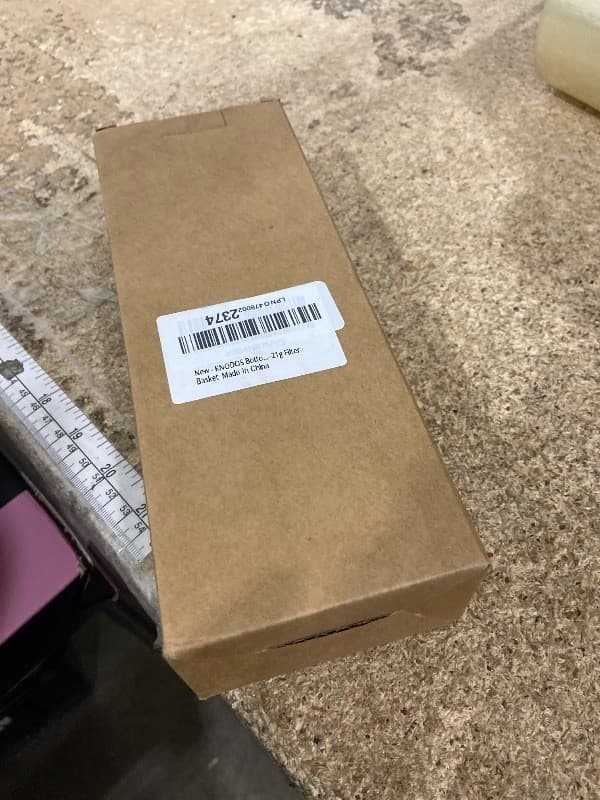 KNODOS Bottomless Portafilter 54mm Walnut for Breville Barista Express, Pro, Tou - Thumbnail 2