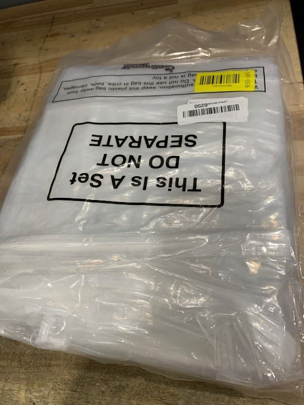 Colingmill 1 Crib Mattress Storage Bag with Zipper 4 Mil Clear Plastic Water - Thumbnail 2