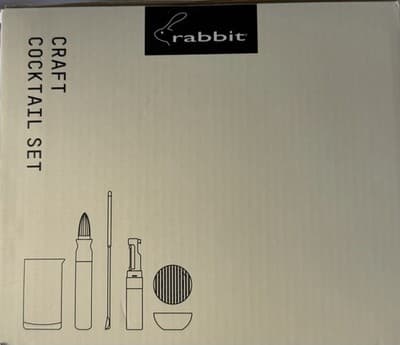 Rabbit Craft Cocktail Set with 6 Piece Bar Tool Set - Thumbnail 2