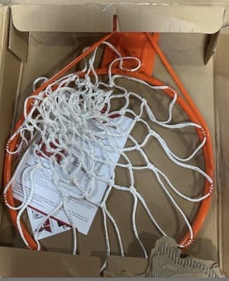 Basketball Rim Universal Regulation 18 Inch Steel GoSports Rim-Use Replacement - Thumbnail 2