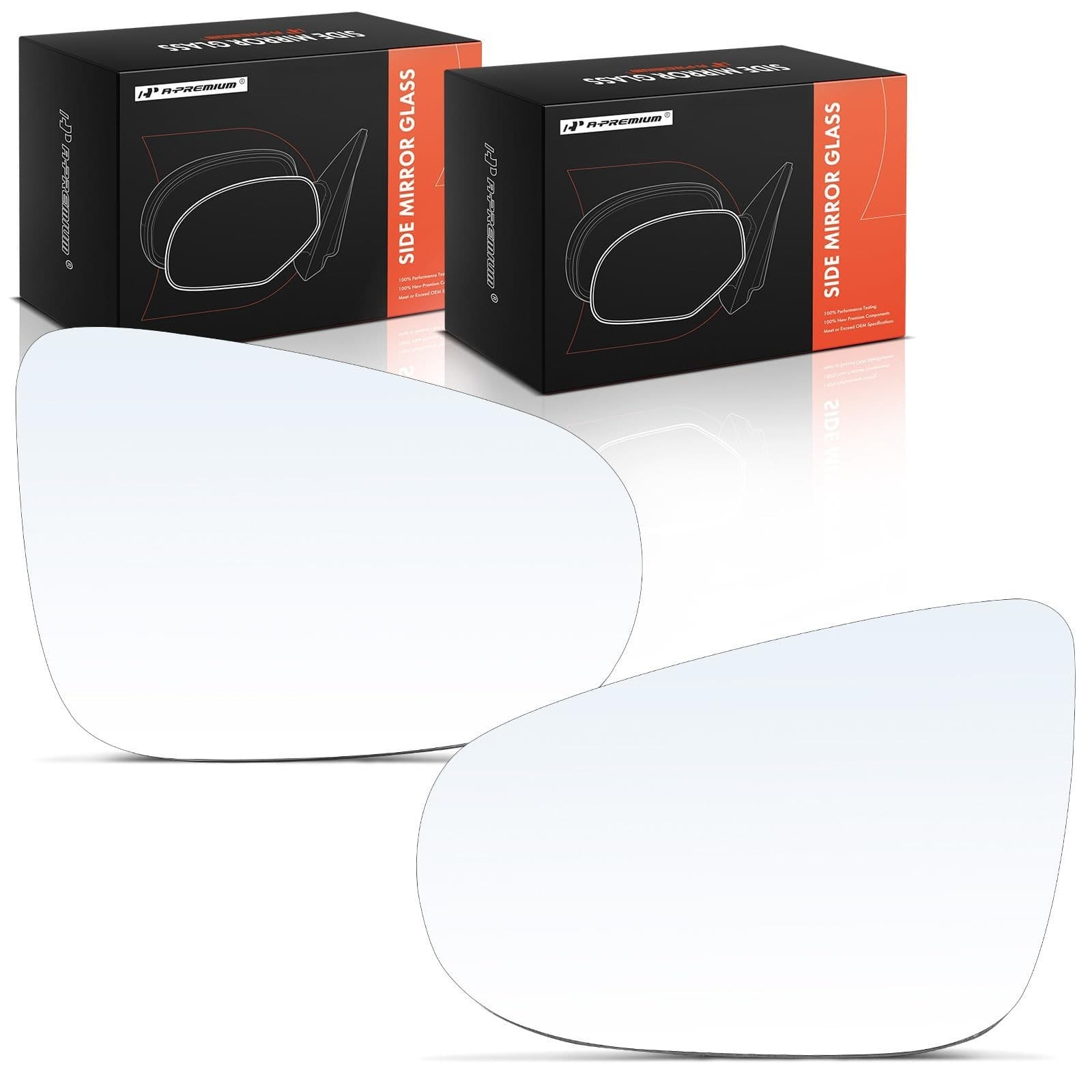 * CONTAINS ONLY ONE MIRROR * A-Premium 1-PC Driver and Passenger Side Heated - Image 1