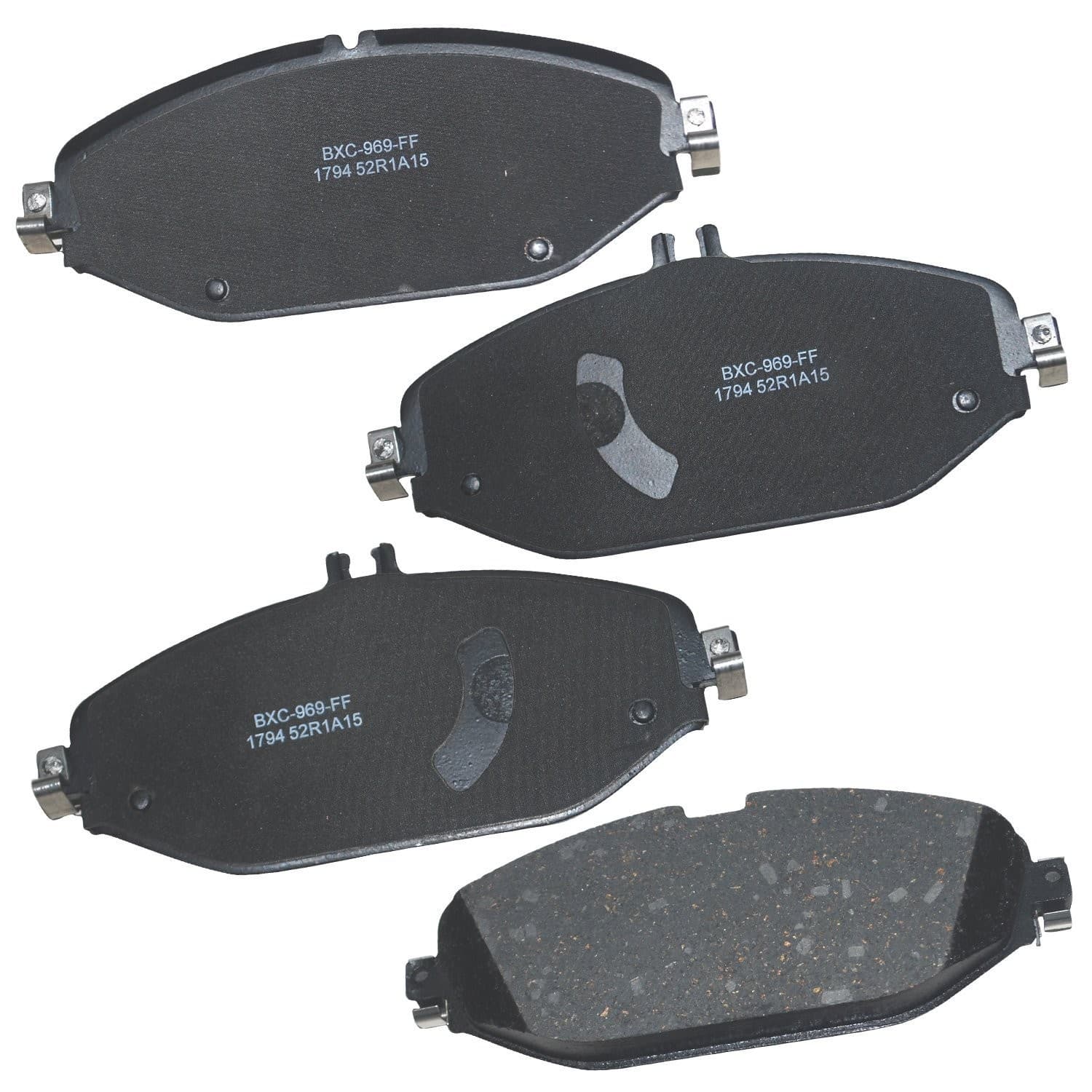 Bendix Premium SBC1794 Ceramic Front Brake Pads for Mercedes-Benz C300 2023-2015 - Image 1