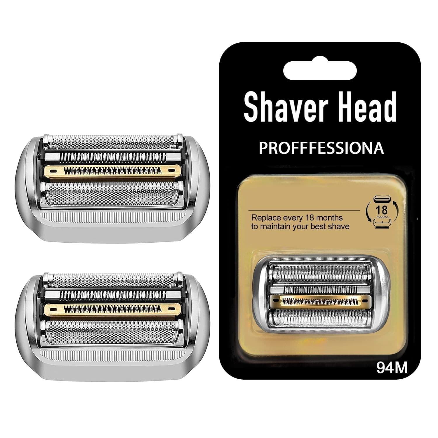 2 PACKS Series 9 Pro 94M Electric Replacement Shaver Head Compatible with Series - Image 1