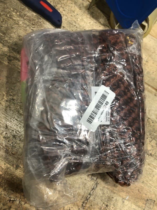 Passion Twist Hair Copper Red 24 Inch 8 Packs Water Wave Crochet Hair For Women - Thumbnail 2