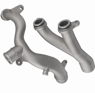 OmoZone Upgraded Aluminum Thermostat Top Crossover Hose Coolant Pipe - Image 1