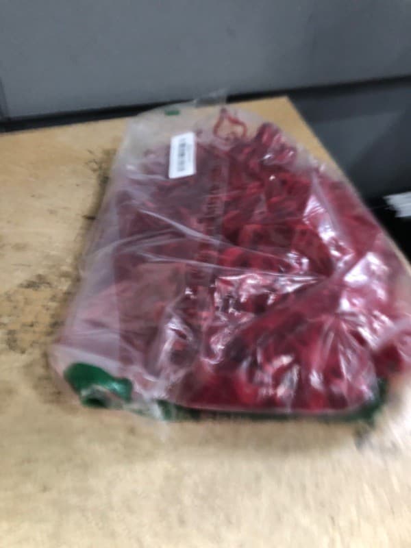 Bright Red Braiding Hair Pre stretched for Boho Braids Boho Braiding Hair with B - Thumbnail 2