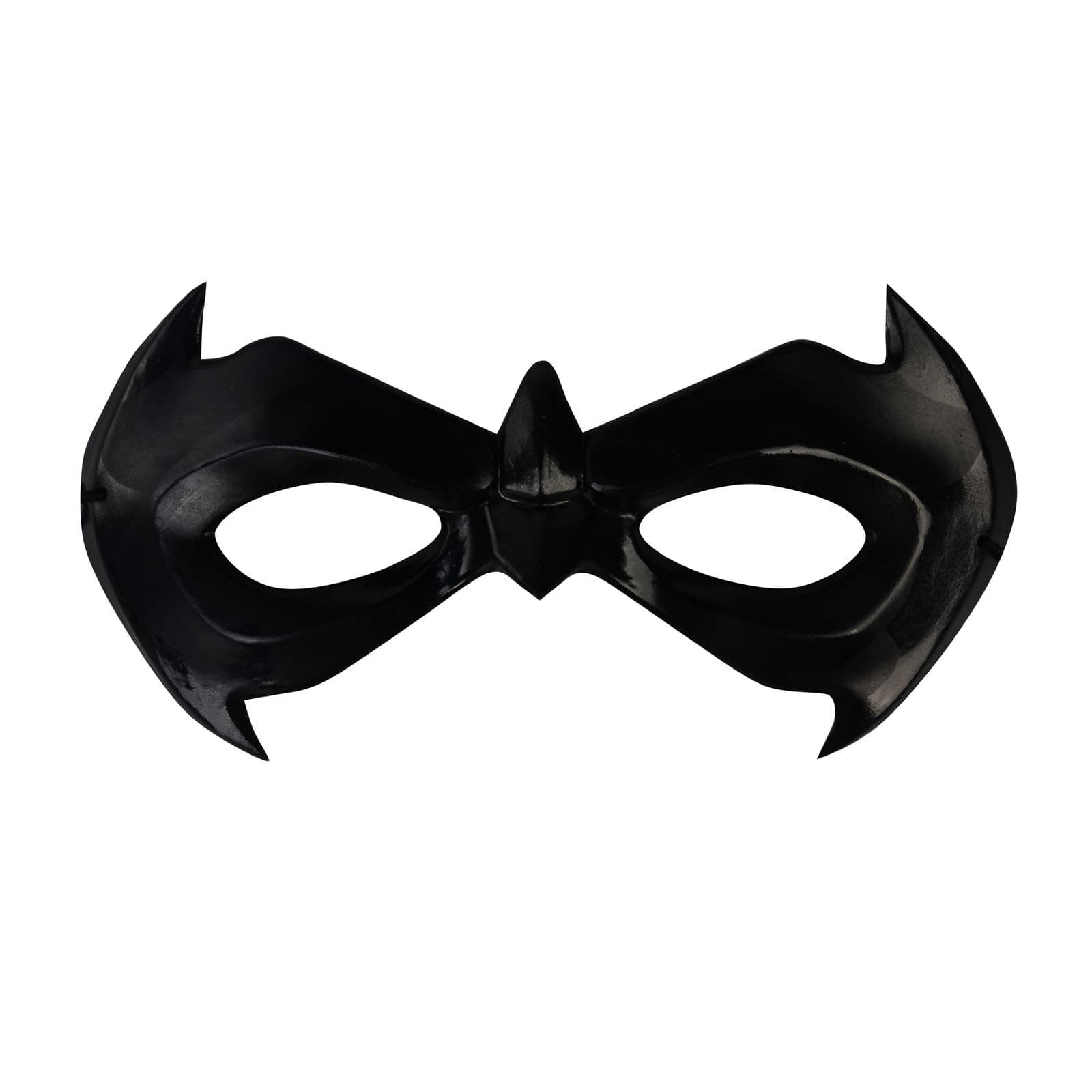 HOTTERCOS Black Eye Mask Superhero Masquerade Masks Halloween Costume Accessorie - Image 1