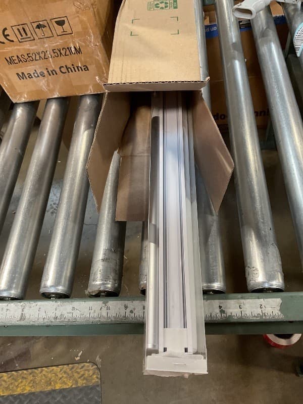 ChrisDowa Cordless 100% Blackout Roller Shade, with Striped Jacquard, Thermal In - Thumbnail 2