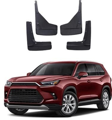 Mud Flaps Guards Compatible With Toyota Grand Highlander 2024 2025 - Image 1