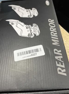 GTYKMY Motorcycle Mirrors Wing Rearview Mirror For Suzuki GSXR 600 - Thumbnail 2