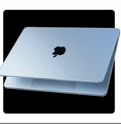 Soonjet MacBook Air 15” Case Protective Hard Shell Matte Cover, Clear Sky Blue - Image 1