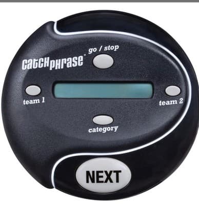 Hasbro Gaming Catch Phrase Electronic Game | Fun Active Handheld Party Games... - Image 1