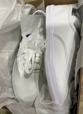 Keds Unisex Child Original Champion Cvo Sneaker, White Leather, 13 Little Kid US - Thumbnail 2