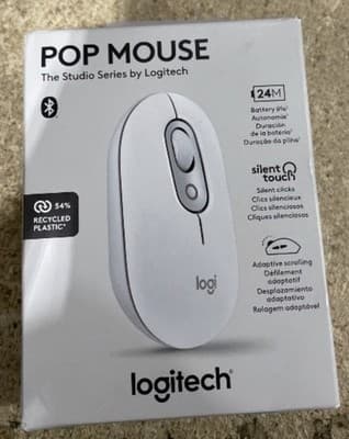 Logitech POP Mouse, Compact and Portable Wireless Bluetooth Mouse with - Thumbnail 2