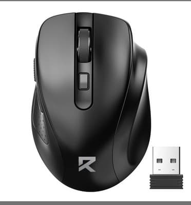 Redragon Wireless Mouse BT5.0/3.0 & 2.4G, 6 Buttons, 5 Level 4000DPI - Image 1