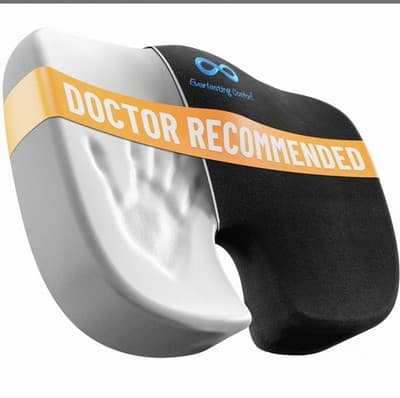 Everlasting Comfort Doctor Recommended Memory Foam Seat Cushion For Office Chair - Image 1