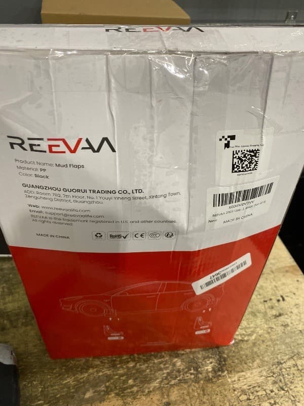 REEVAA Mud Flaps for Tesla Model Y 2019–2024 No Drill All-Weather Splash Guards - Thumbnail 2