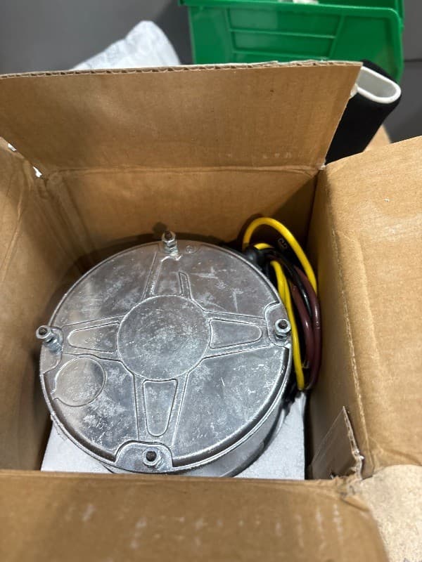 LEUNGOO 1/4HP Condenser Motor 1100RPM 208-230V 48 Frame Replaces Carrier 5KCP39E - Thumbnail 3