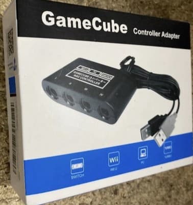 Nintendo GameCube Controller Adapter for Nintendo Switch, PC, and Wii U - Thumbnail 2