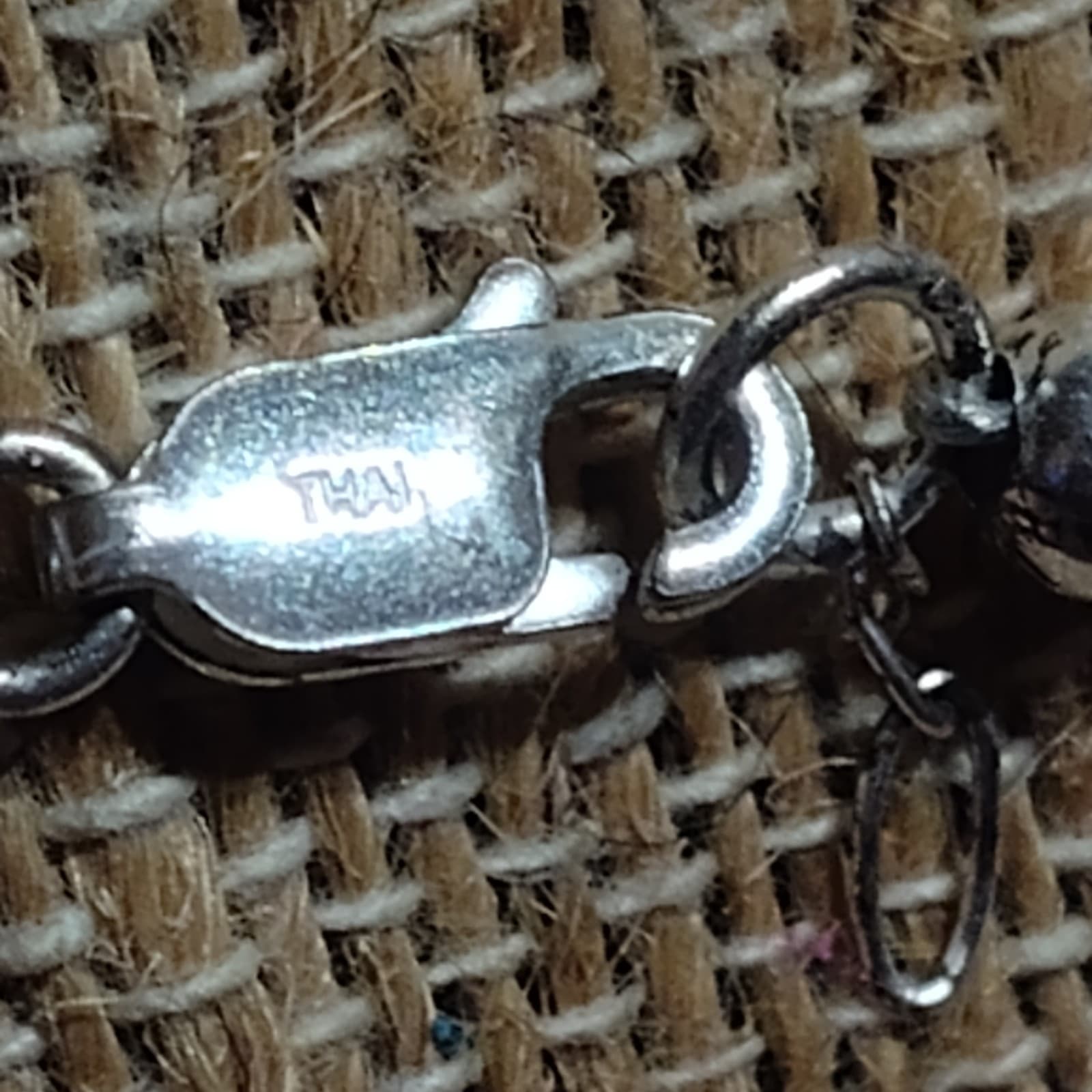 JAY KING Sterling Silver Orange Coral Graduated Square Heishi Necklace - Thumbnail 5