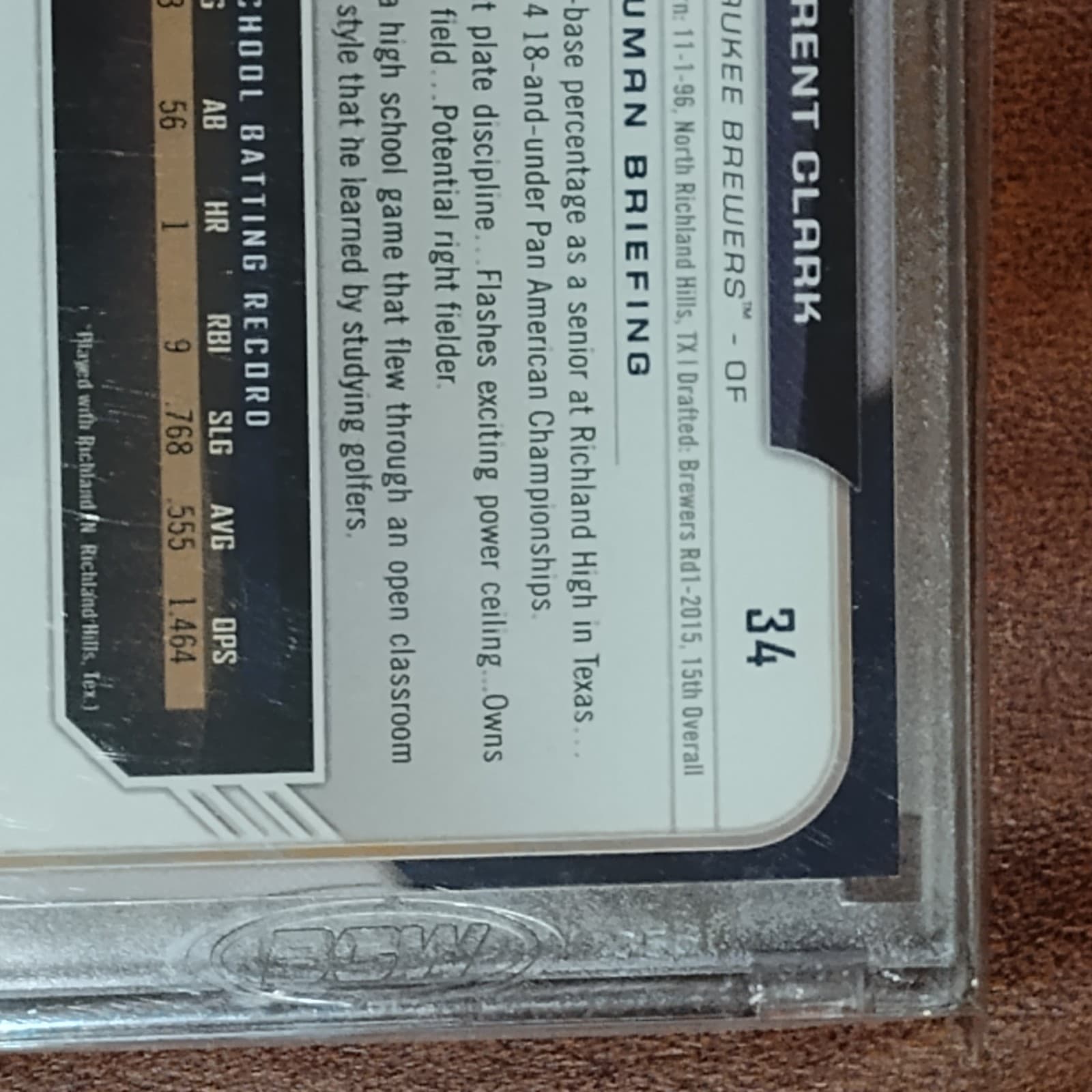 Trent Grisham 2021 Topps Archives Signature Series 2015 Bowman Draft Auto RC /84 - Thumbnail 11