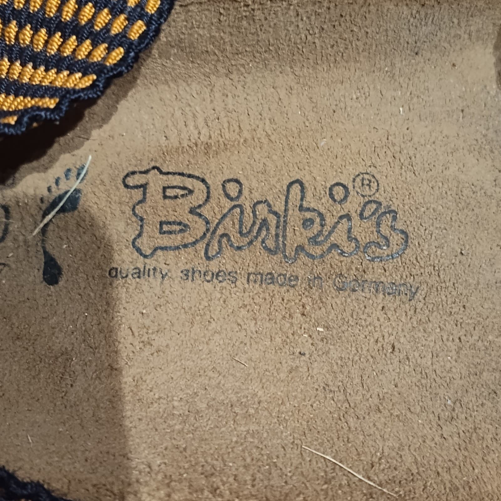 Birki's Birkenstock Curacao Slide Sandals Black/Orange/Brown women 9-9.5 men 7.5 - Thumbnail 6