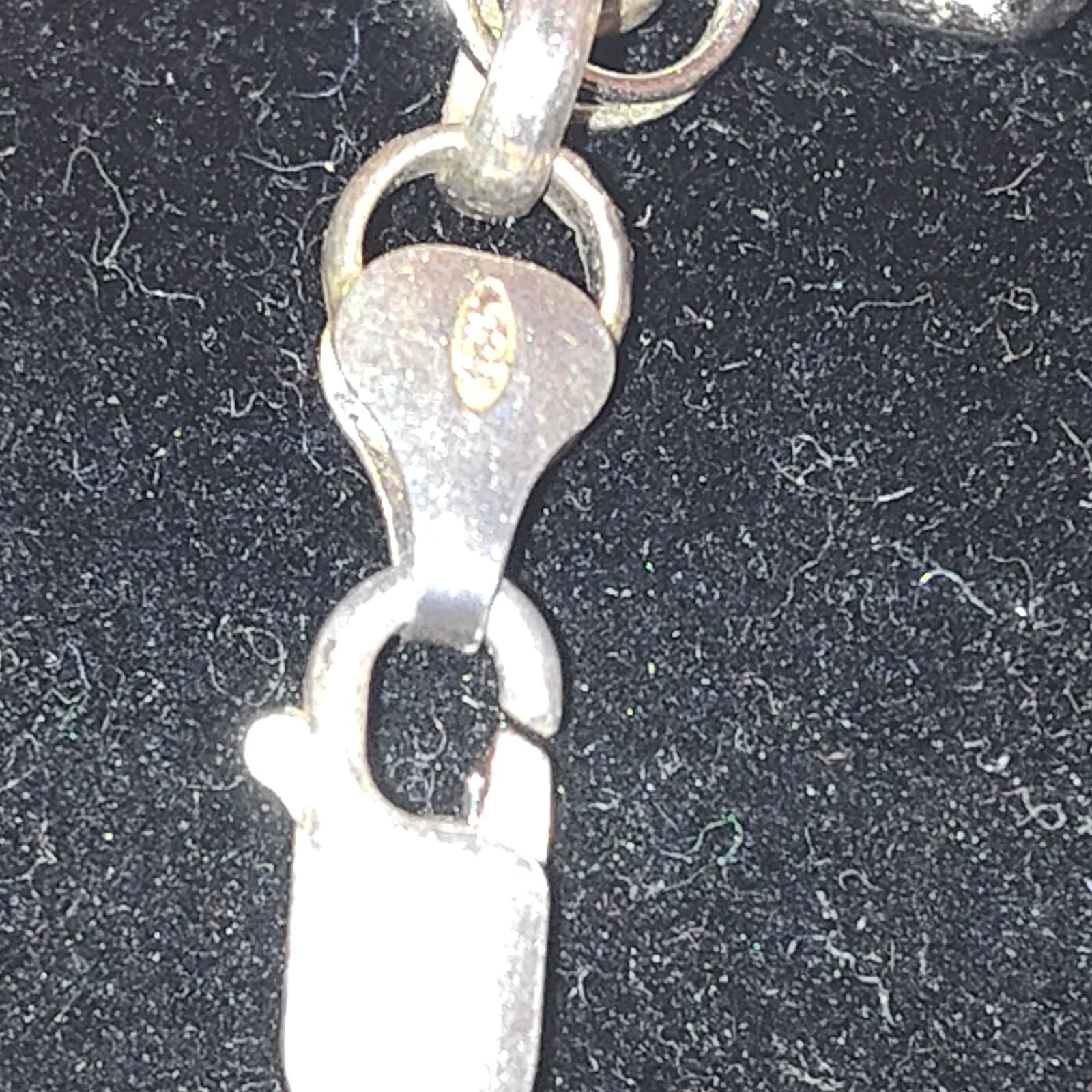 Vintage Sterling Christmas & misc. Theme Charm Bracelet #3 - Thumbnail 6