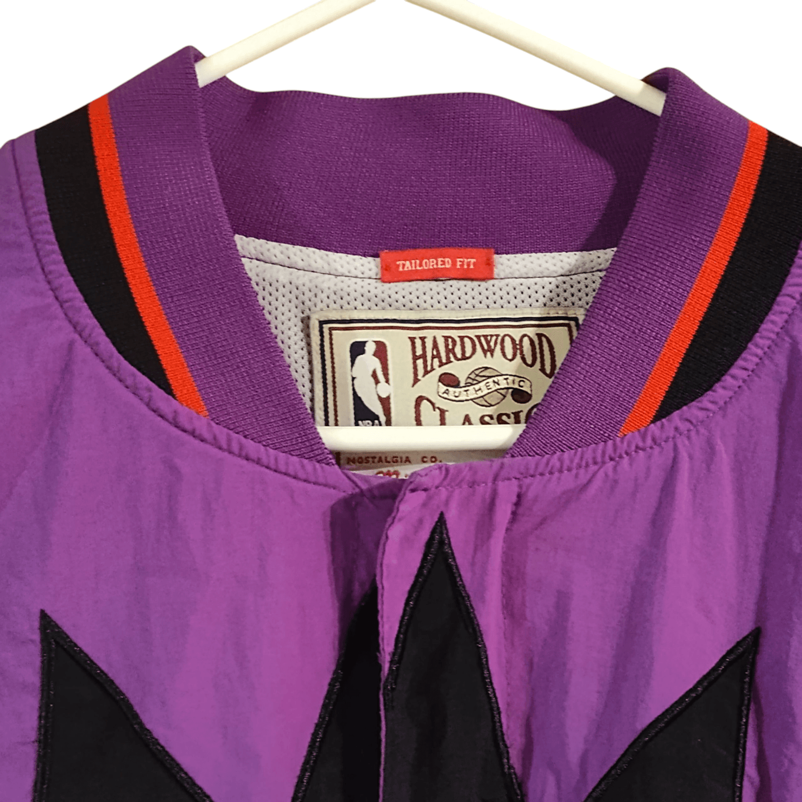 100% Authentic Mitchell Ness 95 96 Toronto Raptors Warm Up Jacket Size 52/2XL - Thumbnail 11