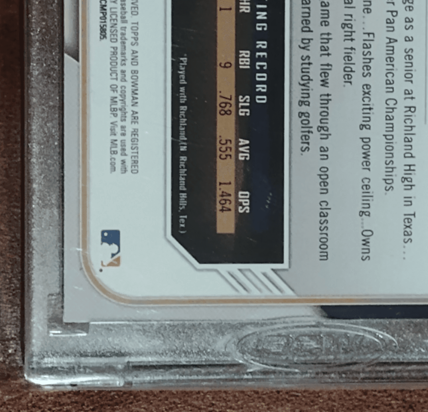 Trent Grisham 2021 Topps Archives Signature Series 2015 Bowman Draft Auto RC /84 - Thumbnail 10