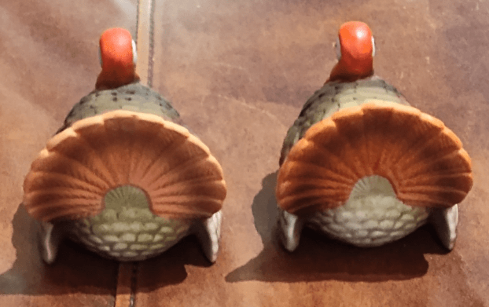 Vintage Thanksgiving Turkey Salted & Pepper Shakers - Thumbnail 4