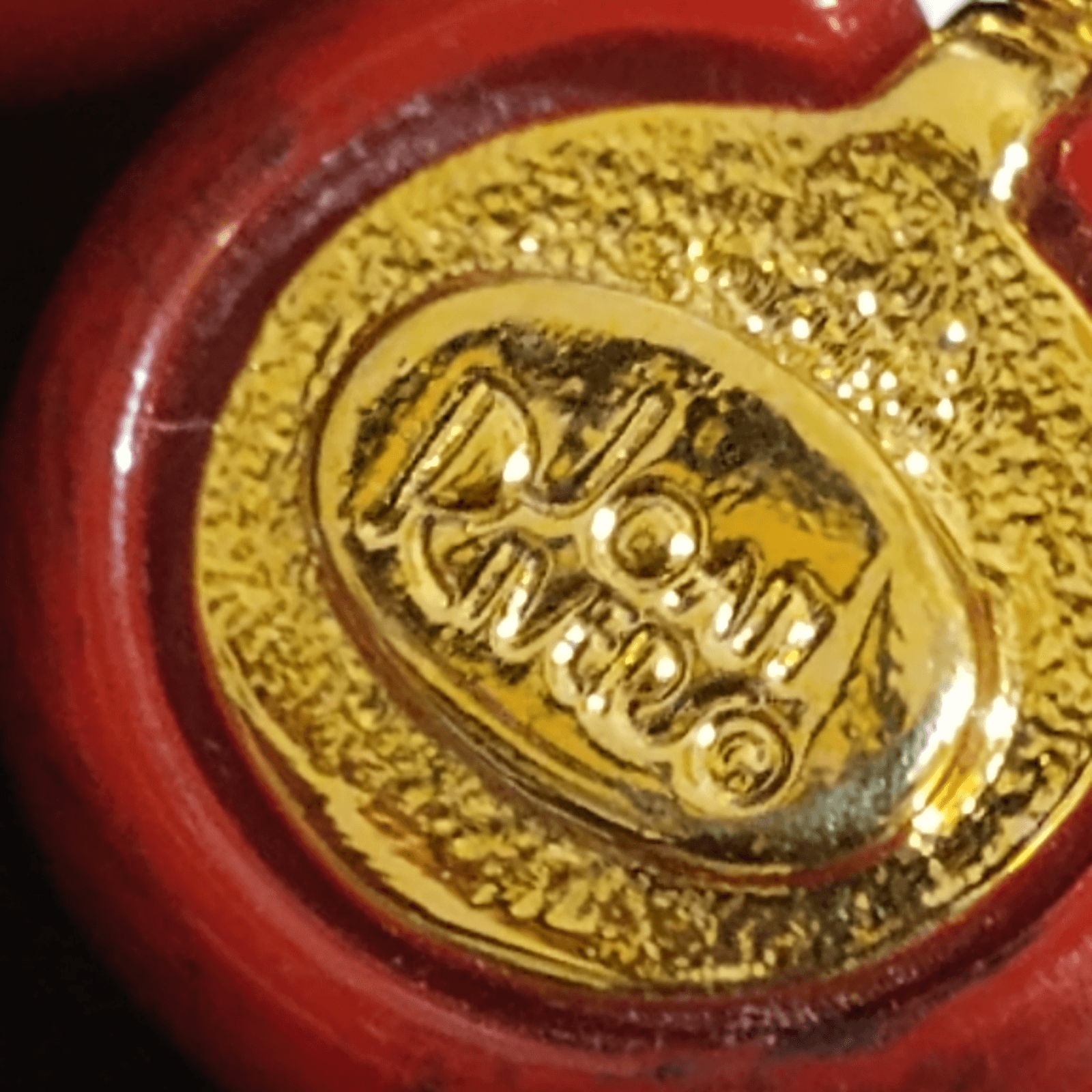 VTG SIGNED JOAN RIVERS RHINESTONE LUCITE CHERRIES CHERRY FRUIT BROOCH PIN MINT! - Thumbnail 4